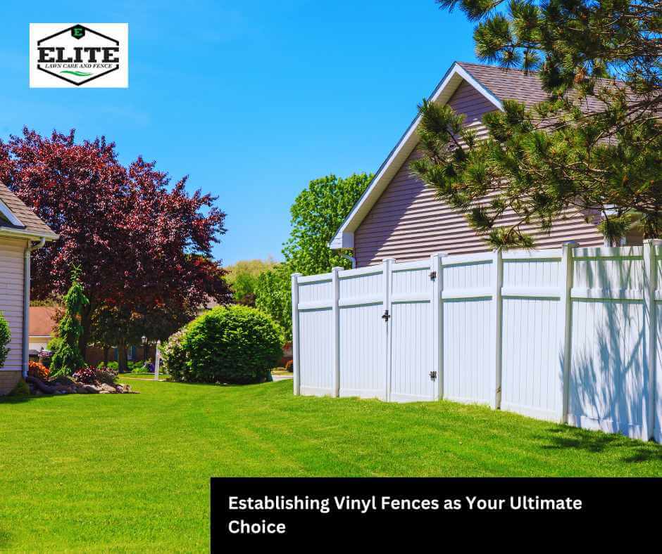 Establishing Vinyl Fences as Your Ultimate Choice